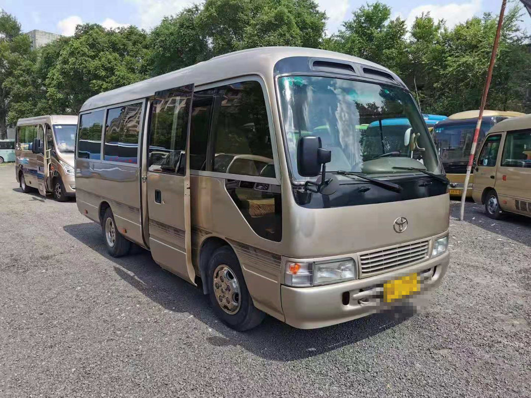 23 de zetels gebruikten Onderlegger voor glazen Bus Gebruikt Mini Bus Toyota Coaster Bus met 3RZ-het Jaar Linkerleiding van de Benzinemotor 2012