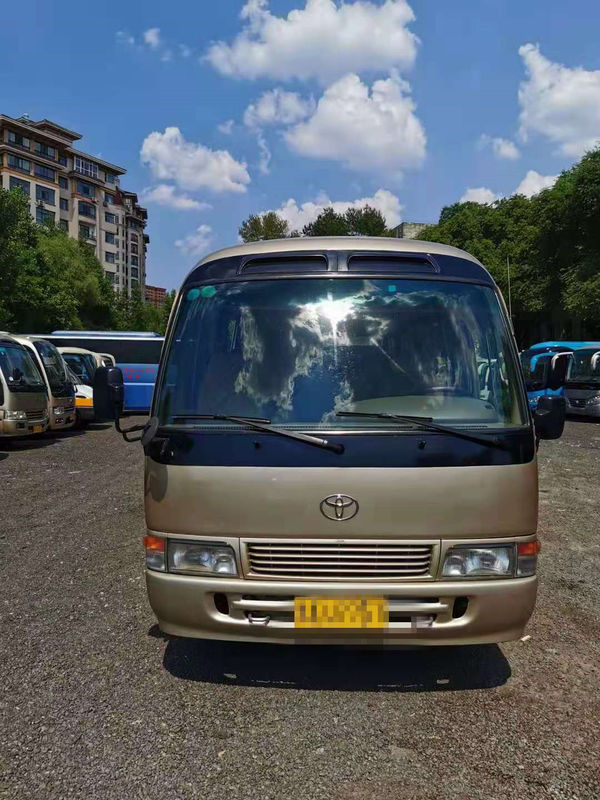 23 de zetels gebruikten Onderlegger voor glazen Bus Gebruikt Mini Bus Toyota Coaster Bus met 3RZ-het Jaar Linkerleiding van de Benzinemotor 2012