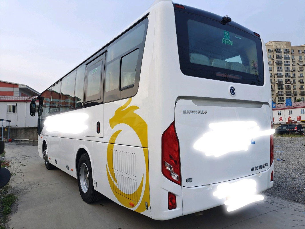 38Seats nieuwe van het het Merkslk6903 Luchtkussen van Sunlong van de Reisbus Chassis 2020 van de Busbus low kilometer Yuchai van Euro6 de Nieuwe Achtermotor