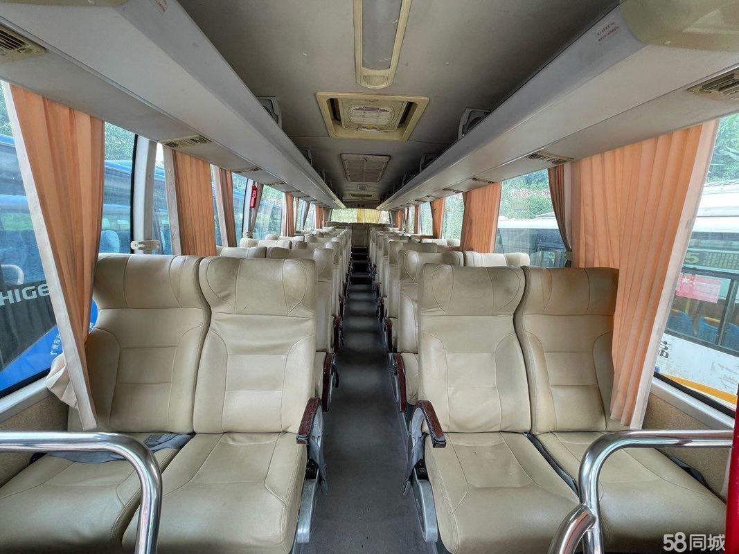 Gouden Dragon Used Coach Bus 47 van het de Motorstaal van Zetelshino J08E de Chassis Euro III Enige Deuren