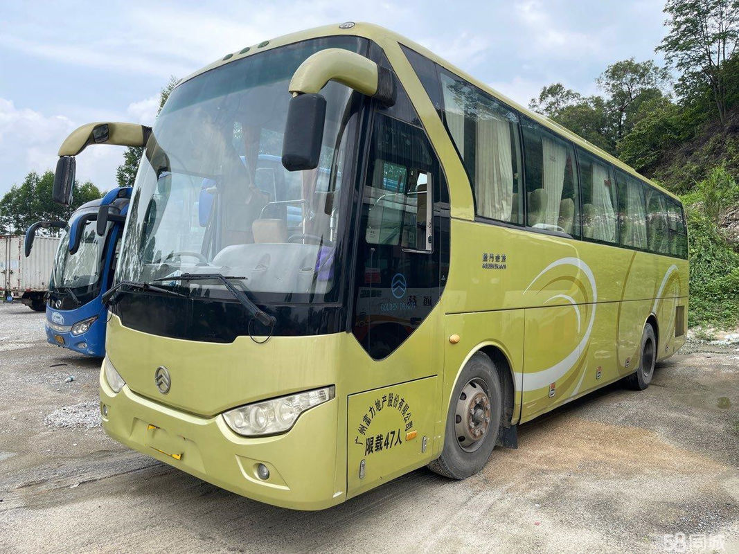 Gouden Dragon Used Coach Bus 47 van het de Motorstaal van Zetelshino J08E de Chassis Euro III Enige Deuren