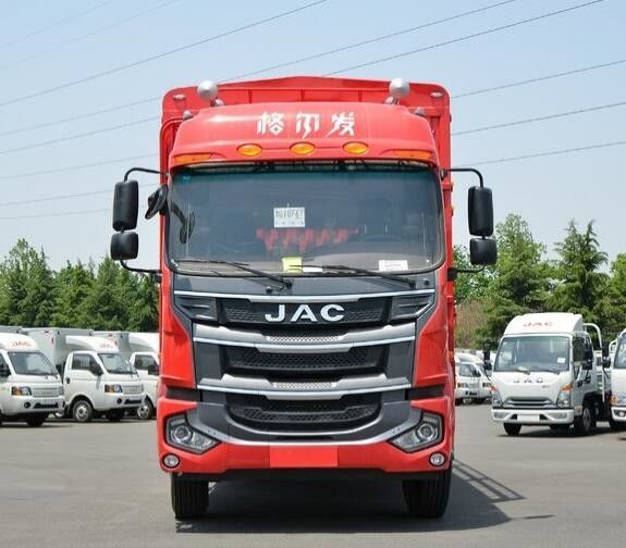 Midden Bruine 220 de Paardekracht4x2 6.8M Warehouse Gate Dump Vrachtwagen van JAC Geerfa A5L