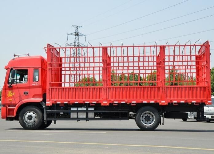 Midden Bruine 220 de Paardekracht4x2 6.8M Warehouse Gate Dump Vrachtwagen van JAC Geerfa A5L