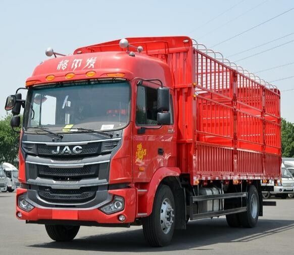 Midden Bruine 220 de Paardekracht4x2 6.8M Warehouse Gate Dump Vrachtwagen van JAC Geerfa A5L