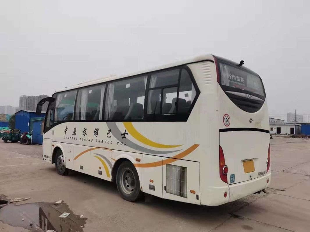 2013 Jaar 35 Zetels Gebruikte van de Busbus with LHD van KLQ6808 Bus Gebruikte de Leidingsdieselmotoren