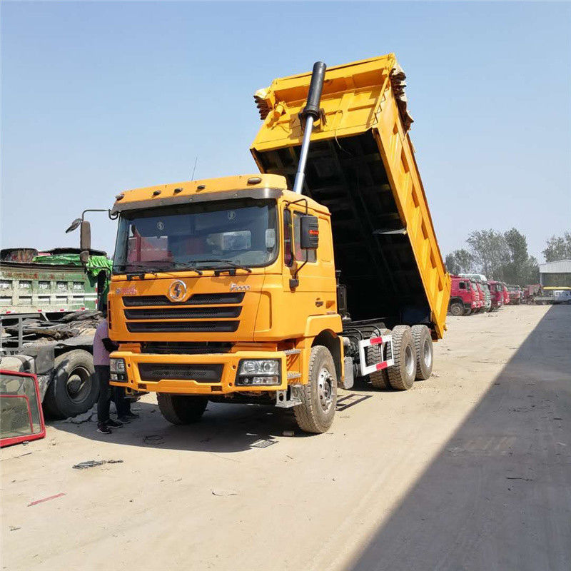 Gebruikte Zware Vrachtwagen 340 Paardekracht 6X4 5.6m Kipwagenvrachtwagen SX3255DR384 van Shacman F3000