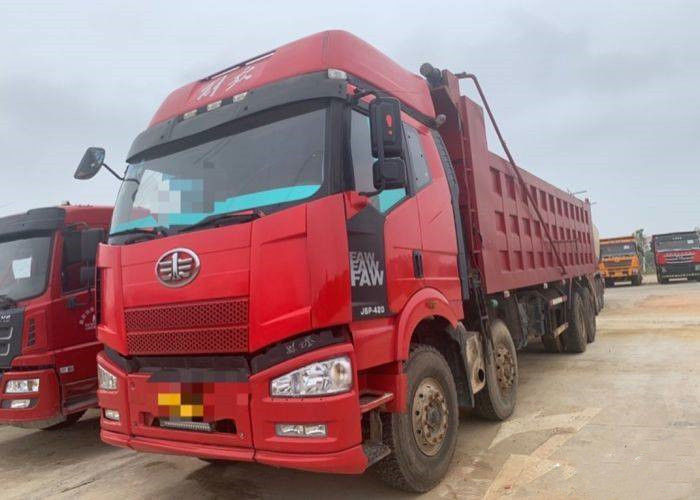 De Tweede Handfaw J6P Zware Vrachtwagen 420 Paardekracht 8X4 8.2m Kipwagenvrachtwagen CA5310ZLJP66K24L6T4AE5 van China