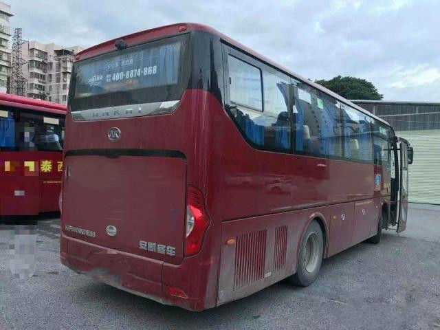 Het Ankaimerk gebruikte Reisbus HFF6909 38 van de Chassisyuchai van het Zetelsluchtkussen Bus van de de Motor de Lage Kilometer Gebruikte Passagier voor Afrika