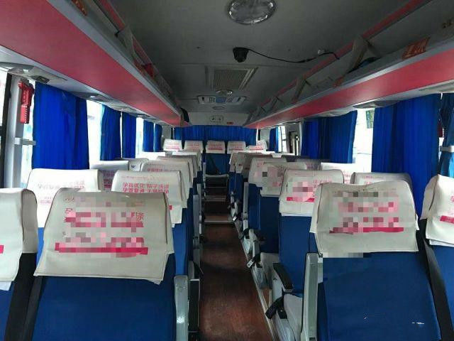 Het Ankaimerk gebruikte Reisbus HFF6909 38 van de Chassisyuchai van het Zetelsluchtkussen Bus van de de Motor de Lage Kilometer Gebruikte Passagier voor Afrika