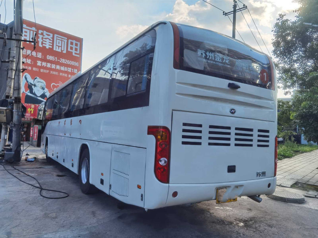 De gebruikte Hogere Modelklq6129 Goede Passagiers van de Bus Achtermotor vervoeren 53 de Motor215kw Euro III van Zetels Achterweichai per bus