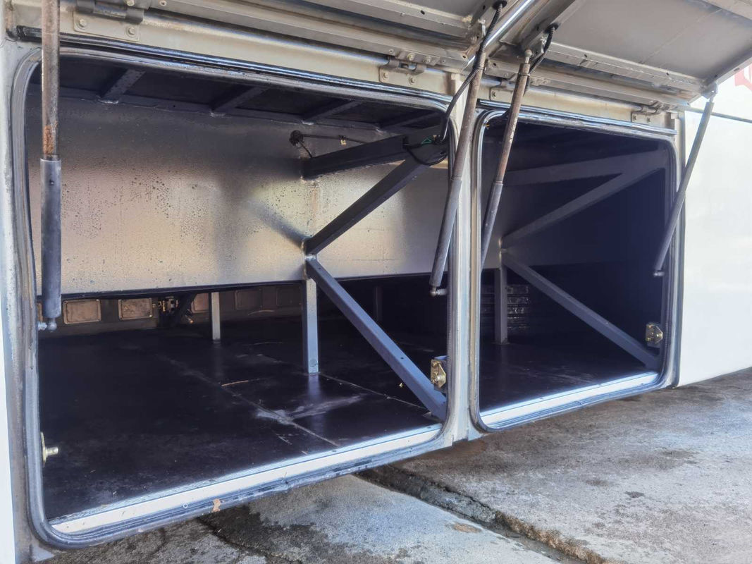 De gebruikte Hogere Modelklq6129 Goede Passagiers van de Bus Achtermotor vervoeren 53 de Motor215kw Euro III van Zetels Achterweichai per bus