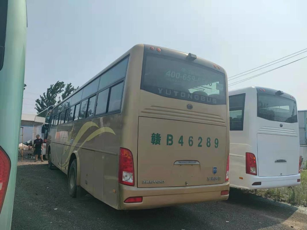 Nieuwe Aankomst 54 de Buszk6112d Front Engine LHD Bestuurder Steering No Accident van Zetels 2012 Jaar Gebruikte Yutong