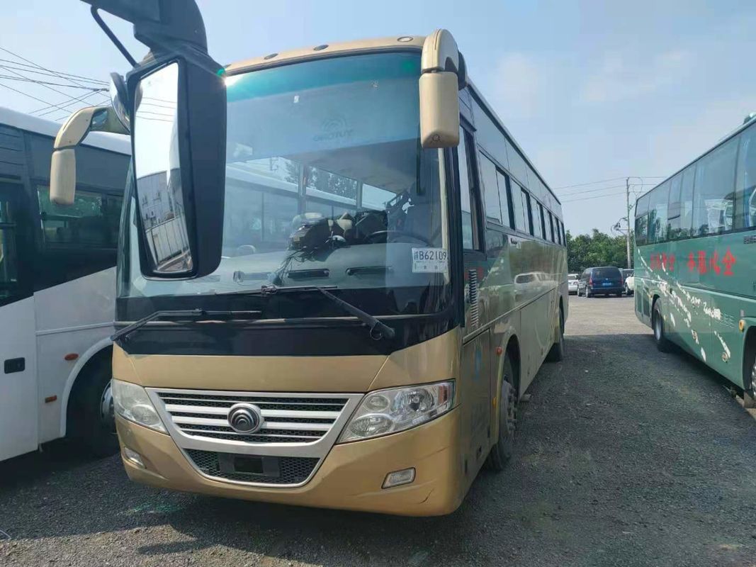 Nieuwe Aankomst 54 de Buszk6112d Front Engine LHD Bestuurder Steering No Accident van Zetels 2012 Jaar Gebruikte Yutong