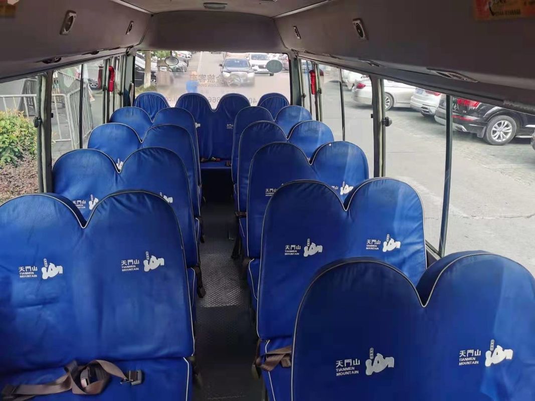 2015 Jaar 26 gebruikten de Zetels Gouden Dragon Coaster Bus, de Gebruikte Motor van Mini Bus Coaster Bus With Hino