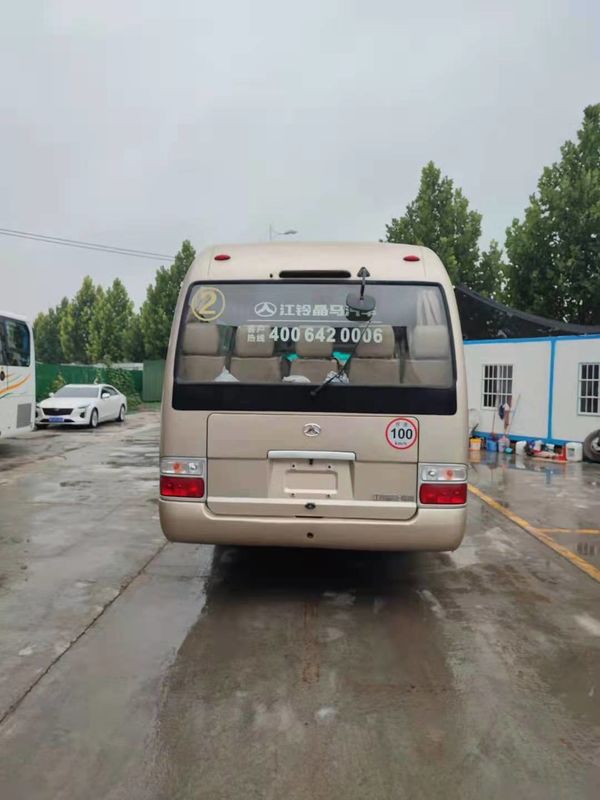 2020 Jaar 32 gebruikten de Zetels Jiangling-Onderlegger voor glazenbus, Gebruikte Mini Bus Coaster Bus With-Zaken Seat voor Zaken
