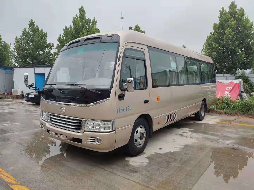 2020 Jaar 32 gebruikten de Zetels Jiangling-Onderlegger voor glazenbus, Gebruikte Mini Bus Coaster Bus With-Zaken Seat voor Zaken