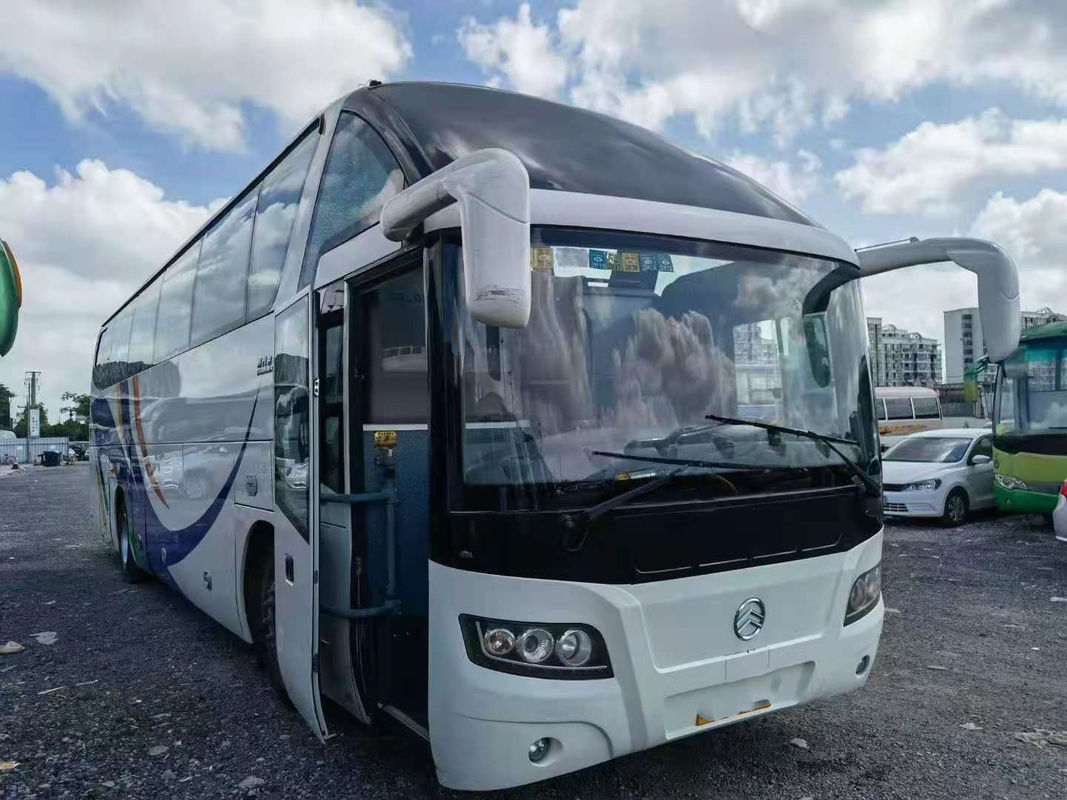Gebruikt Gouden Dragon Bus XML6125 gebruikte Achter de Motor127kw Euro IV Dubbele Deuren van de Reisbus 55seats Yuchai