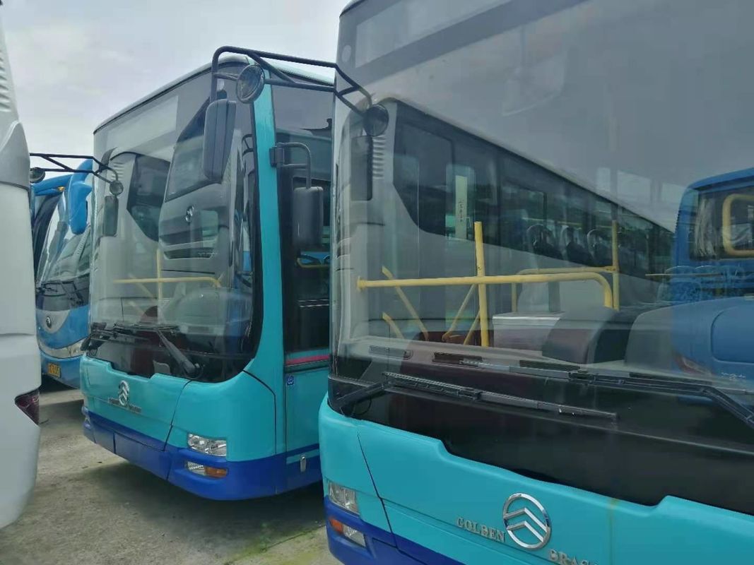 Gebruikte het Merk Gouden Draak 45 van de Stadsbus de Zetels Gebruikte van het Staalchassis van de Reisbus van de de Dieselmotorbus Dubbele Deuren