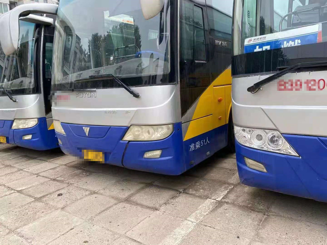 2011 Jaar 51 de Zetels Gebruikte Foton-Diesel LHD van Bus New Seats van de Busbj6120 Gebruikte Bus in goede staat
