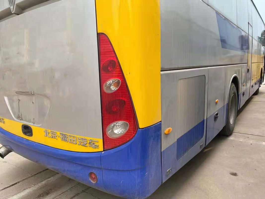 Het gebruikte Merk van de Reisbus gebruikte Foton-Hoogte van de Bus51seats Yuchai de Achtermotor - kwaliteitsbus 243kw
