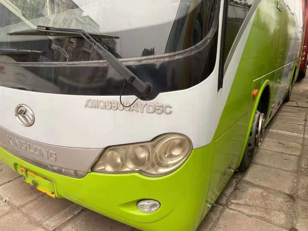 De gebruikte Kinglong-Bus XMQ6900 gebruikte Reisbus 39 van het de Motor180kw de Euro III Staal van Zetelsyuchai Verlaten Leiding Chassis