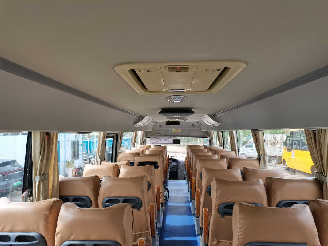 Elektrobus Kinglong 6110 Gebruikte Bus met van de de Reispassagier van de 49 Zetelsluxe de Prijs van de Busbus for africa in goede staat