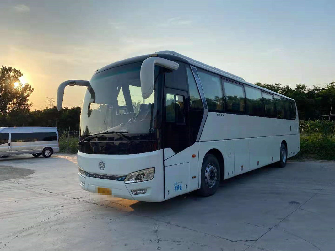 2019 Jaar 52 Zetels Gebruikte Passagiersbussen Gouden Dragon Brand XML6122 Modelleft hand steering