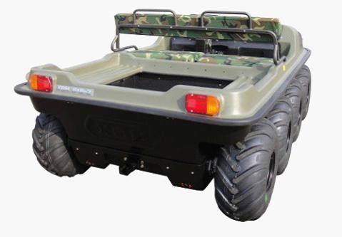 Off Road 8X8 Alle Terrein Amfibievoertuigen Geschikt voor zowel Land als Water