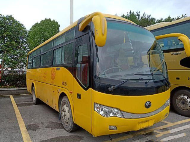 Gebruikte Yutong 39 Zetels van de Diesel de Bus Gebruikte Handbus Bus Linkeraandrijving Gebruikte Passagier voor Afrika