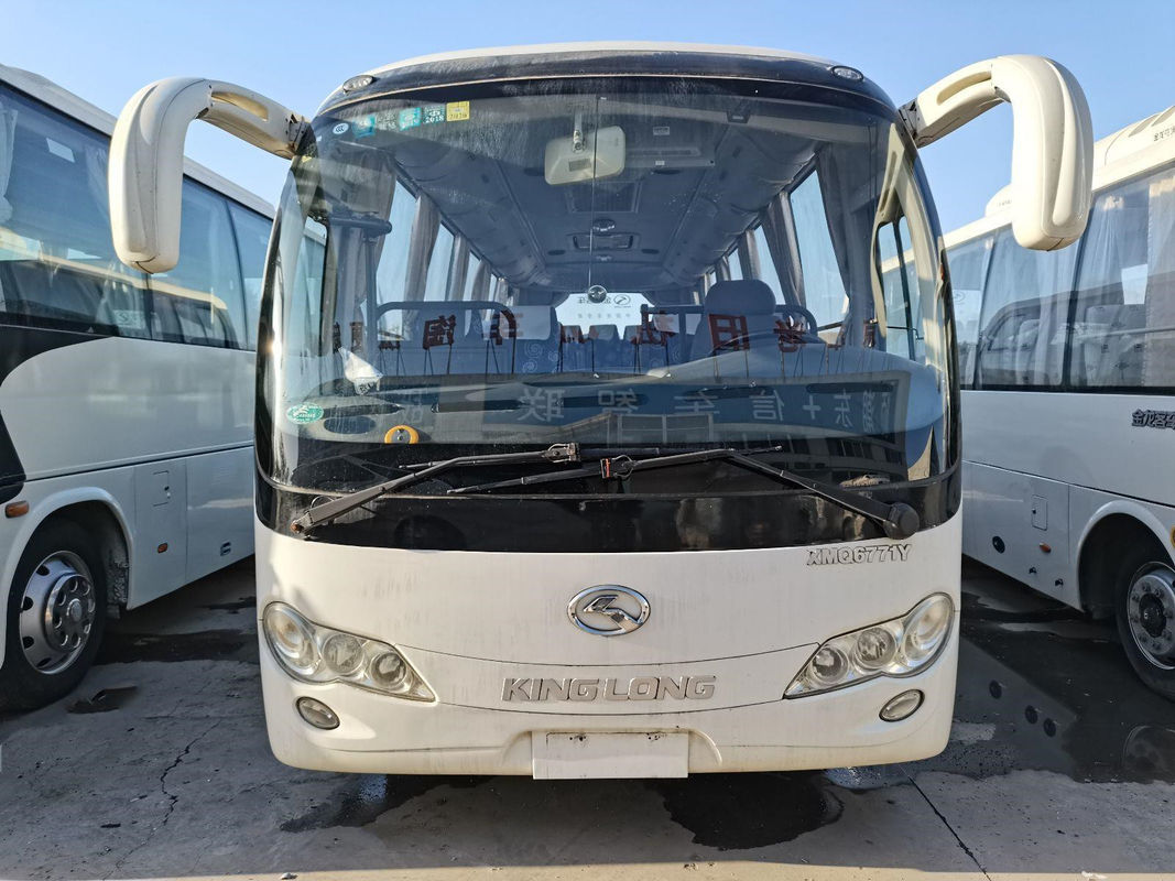 Van de de Zetels de XMQ6771 Gebruikte Pendel van Kinglongmerk 30-39 van de Stadspassager Bus Bus For Sale