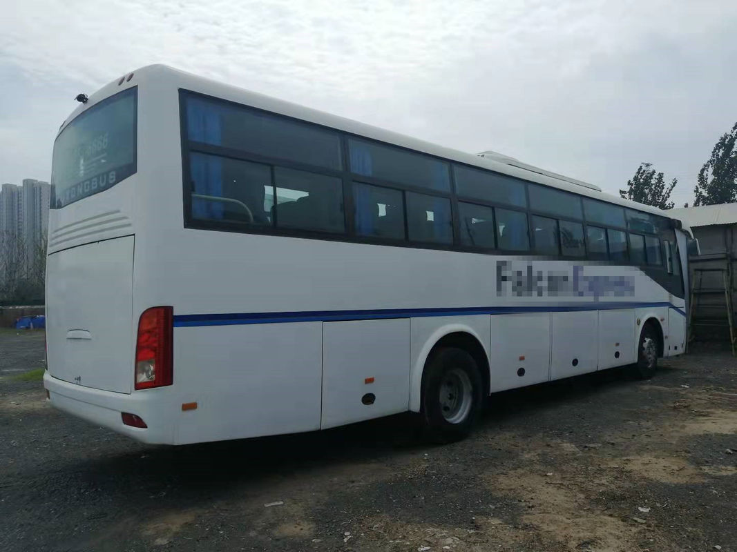 54 van de de Motorrhd Bestuurder van de zetels 2014 de Jaar Gebruikte Bus Voorbus ZK6112D van Steering Used Yutong Geen Ongeval