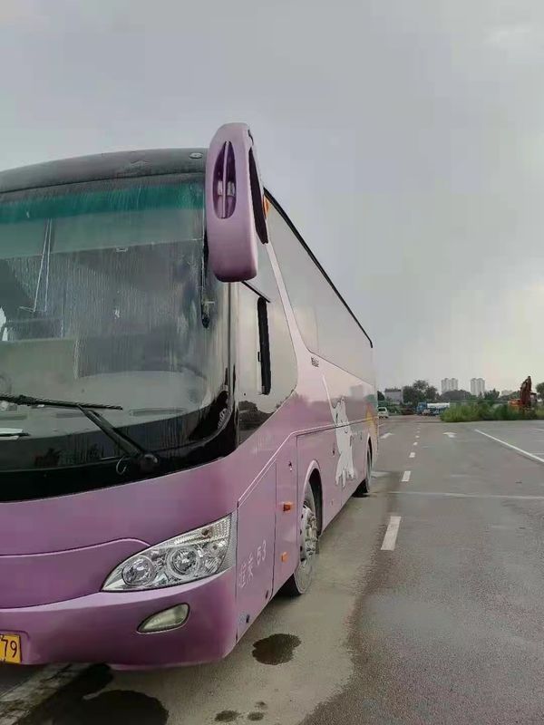 2009 Jaar 53 Zetels Gebruikte Bus Gebruikte van de Busbus with air van Yutong ZK6129HD Gebruikte het Veredelingsmiddeldieselmotor