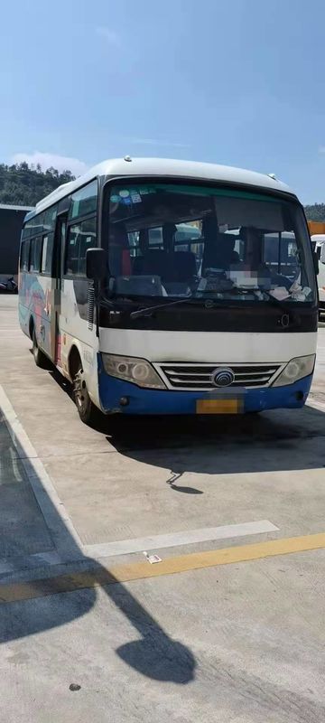 2014 Jaar 28 de Zetels Gebruikte Bus Gebruikte Motor van de Busbus with diesel van Yutong ZK6729 voor Toerisme