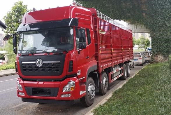 Dong-Feng 8x4 420hp China Gebruikte Vrachtwagen Cargo Trcuk Gloednieuwe LHD/RHD