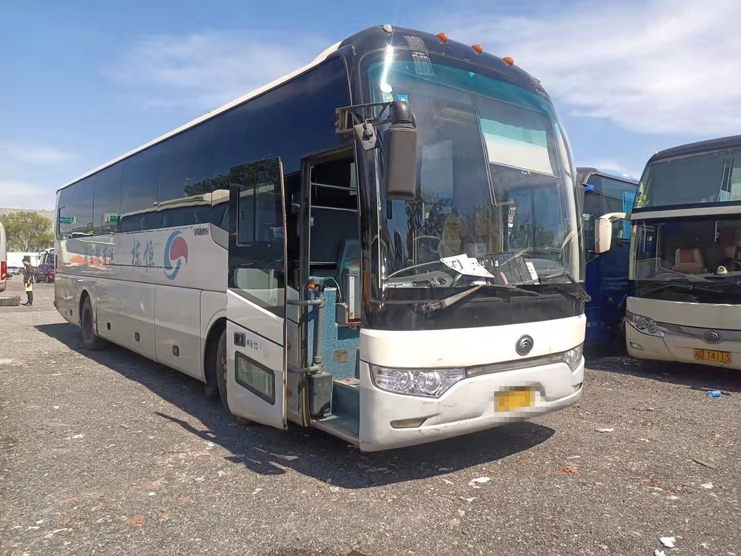 Van de de Buszk6122hq Gebruikte Bus van 55 Zetels 2012 het Jaar Gebruikte Yutong Veredelingsmiddel van Bus With Air
