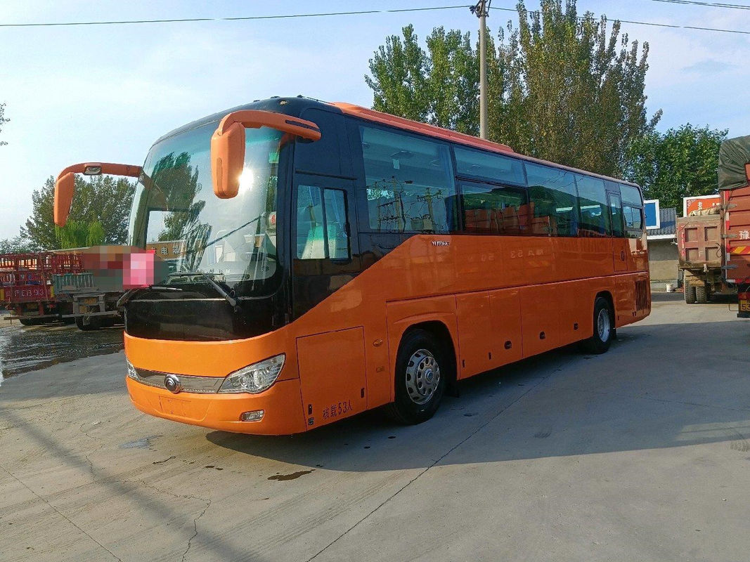 2016 Jaar 53 verdubbelen de Zetels Bussen van Deuren de Zk6119 Gebruikte Yutong met Airconditioner Geen Ongeval