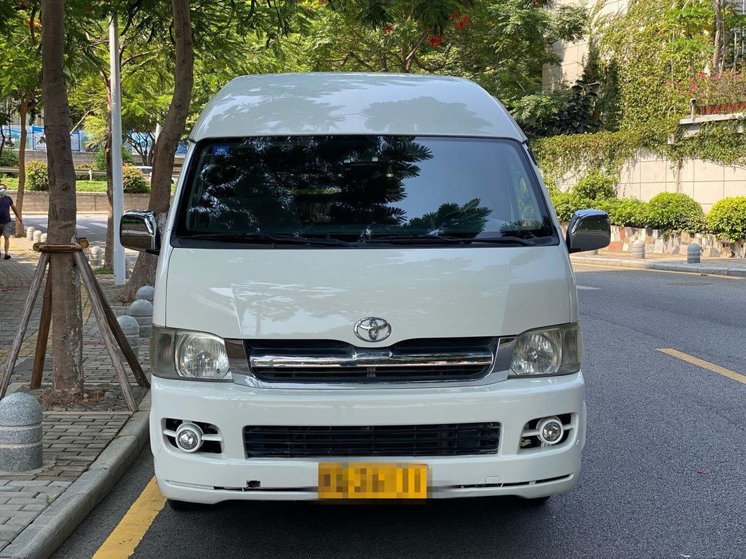 Hoog Dak 2005 Jaar 13 Zetels Benzine Gebruikt Toyota Hiace Gebruikt Mini Bus Automatic Transmission