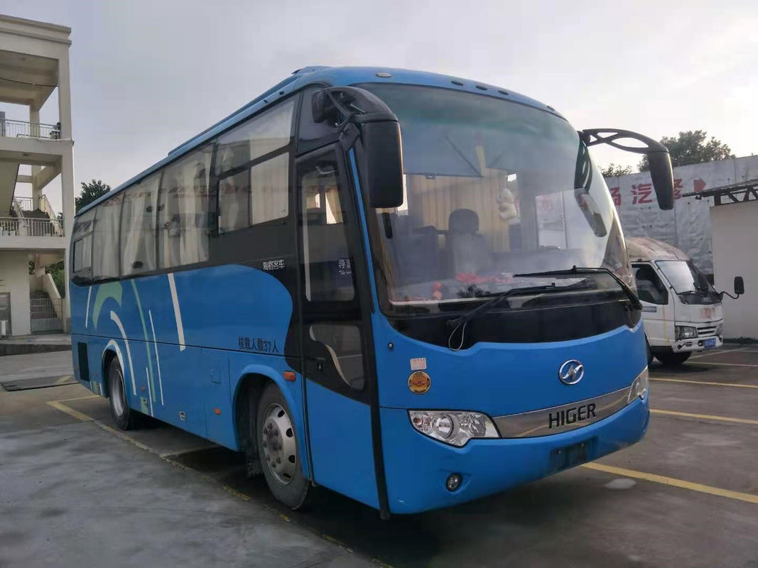De Leidingsdieselmotor van Bus LHD van de 37 Zetels 2014 Jaar Gebruikte Hogere KLQ6896 Bus Gebruikte Bus Geen Ongeval