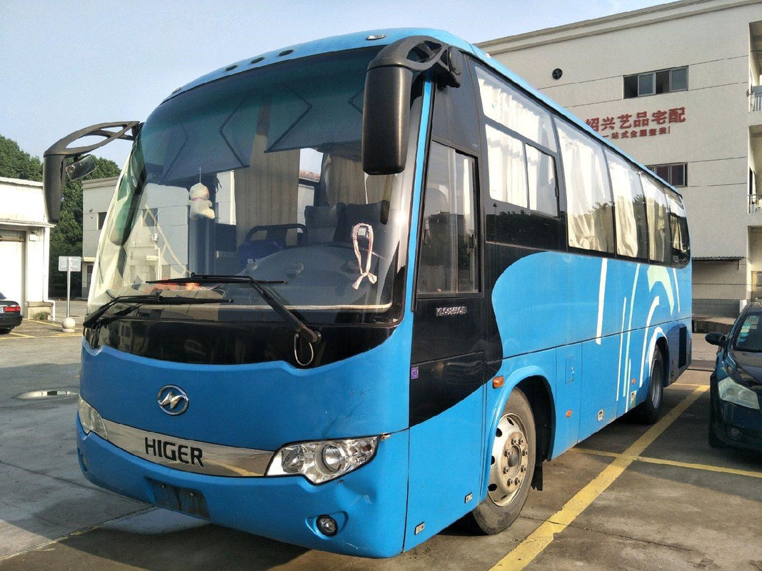 De Leidingsdieselmotor van Bus LHD van de 37 Zetels 2014 Jaar Gebruikte Hogere KLQ6896 Bus Gebruikte Bus Geen Ongeval