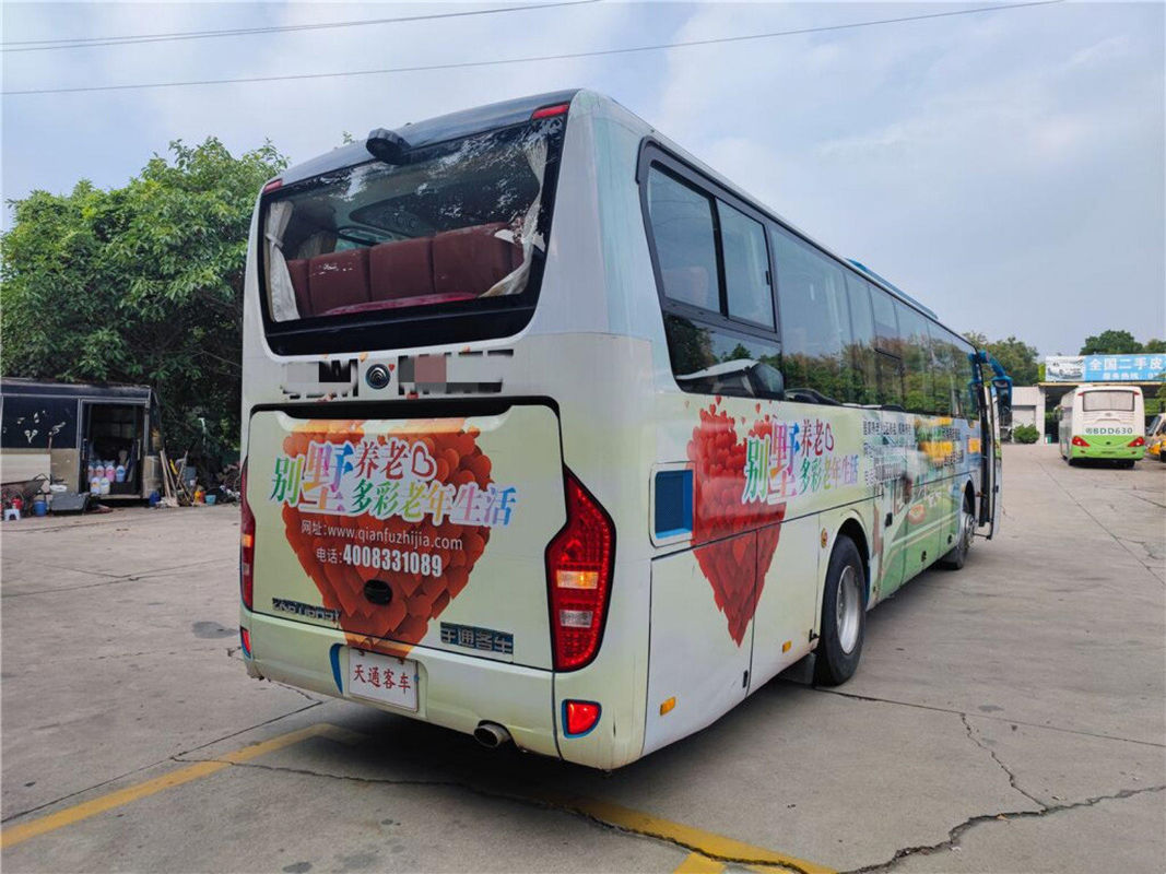 Dubbele van de Prijzenyutong van Decker Bus Yutong Brand ZK6116 Bus 49 Zetels gebruikte van de Busweichai van Toyota Hiace de Motor400kw Dubbele Deur
