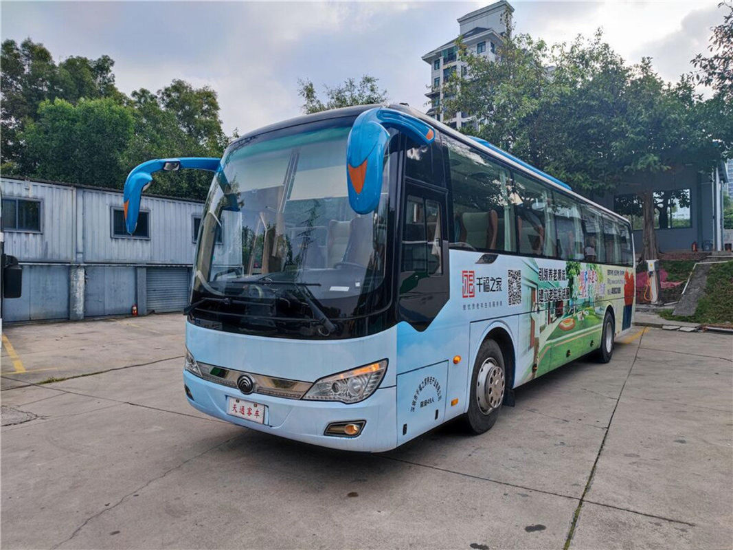 Dubbele van de Prijzenyutong van Decker Bus Yutong Brand ZK6116 Bus 49 Zetels gebruikte van de Busweichai van Toyota Hiace de Motor400kw Dubbele Deur