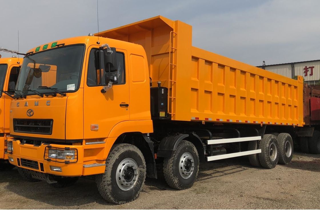 Gloednieuwe de Stortplaatsvrachtwagen van CAMC 8x4 385HP voor Mijnbouwvervoer