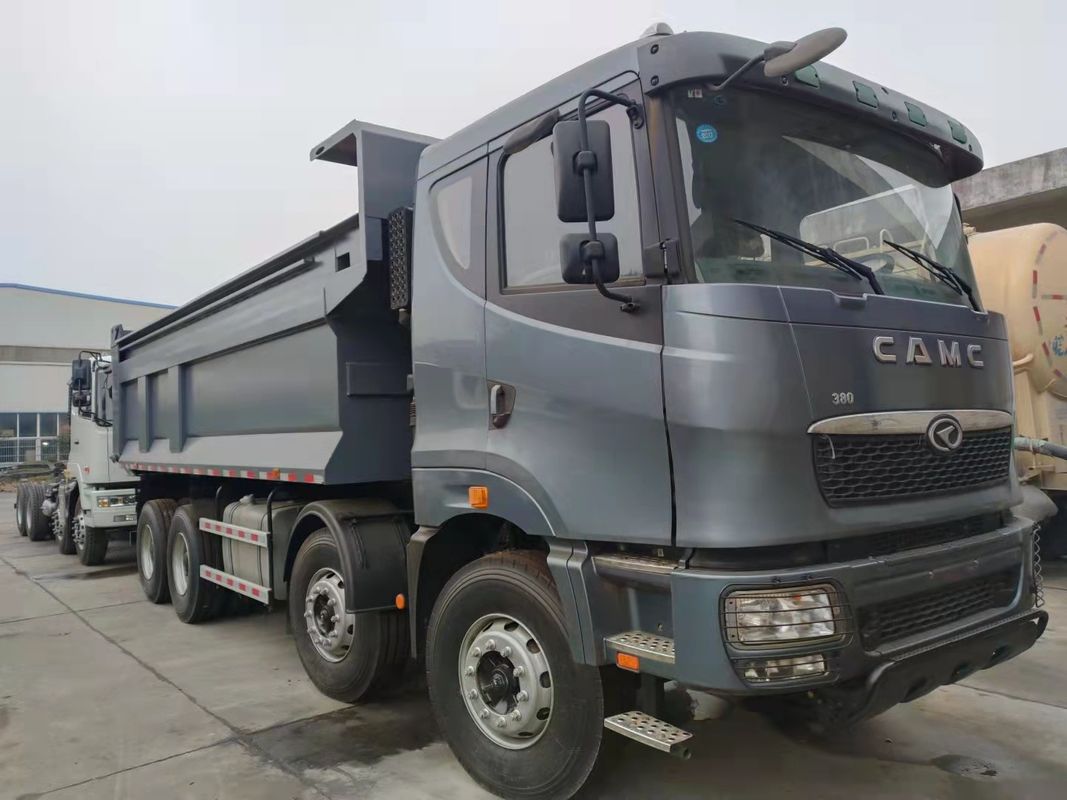 Gloednieuwe de Stortplaatsvrachtwagen van CAMC 8x4 385HP voor Mijnbouwvervoer