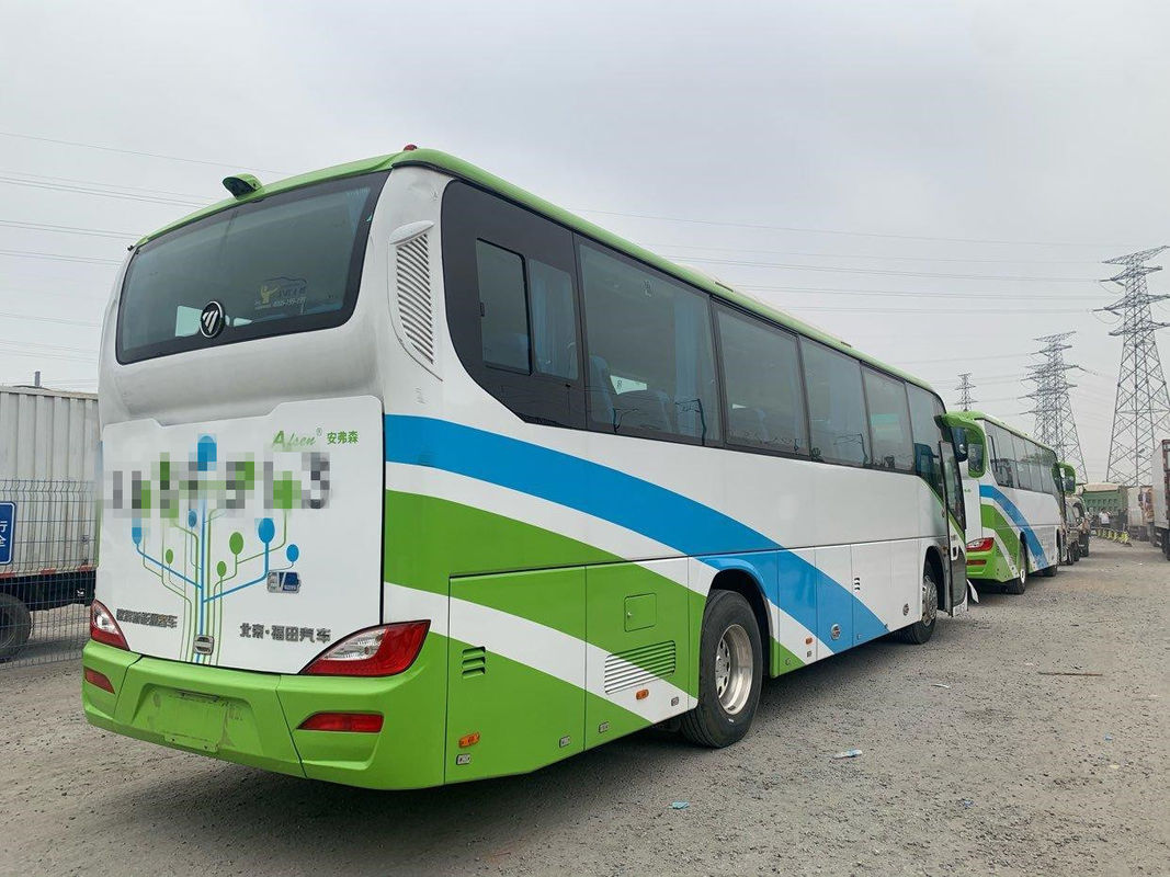 2016 Jaar 51 de Zetels Gebruikte Leiding van de Busbus electricity fuel LHD van Foton Bus Gebruikte in goede staat