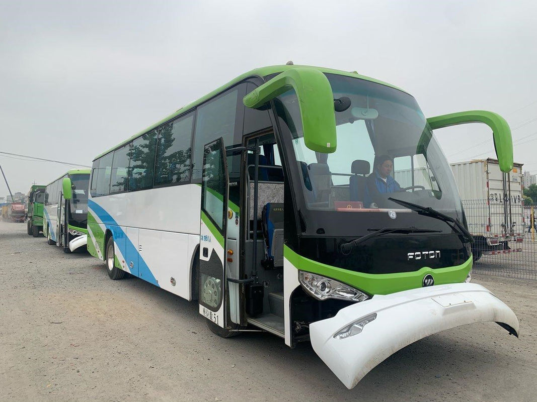 2016 Jaar 51 de Zetels Gebruikte Leiding van de Busbus electricity fuel LHD van Foton Bus Gebruikte in goede staat