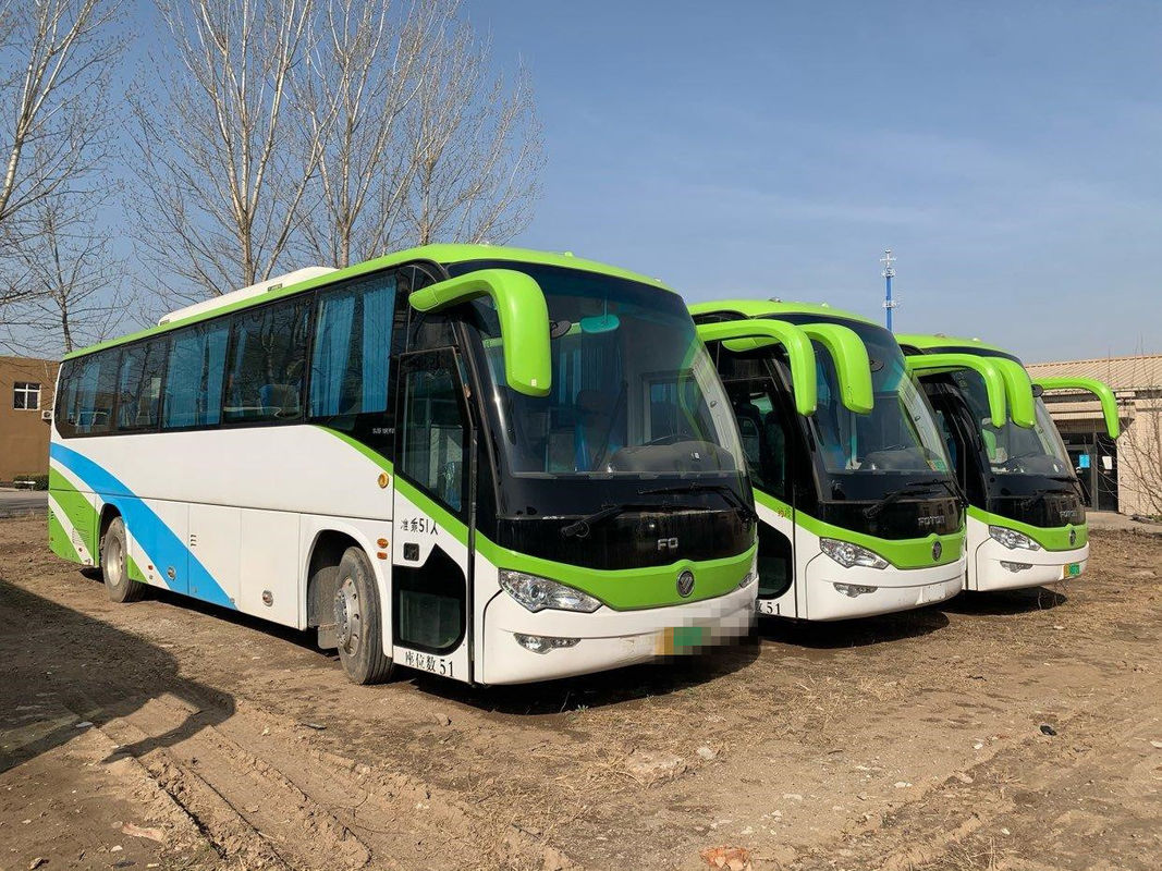 2016 Jaar 51 de Zetels Gebruikte Leiding van de Busbus electricity fuel LHD van Foton Bus Gebruikte in goede staat