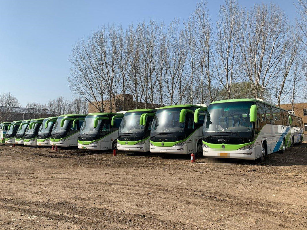 2016 Jaar 51 de Zetels Gebruikte Leiding van de Busbus electricity fuel LHD van Foton Bus Gebruikte in goede staat