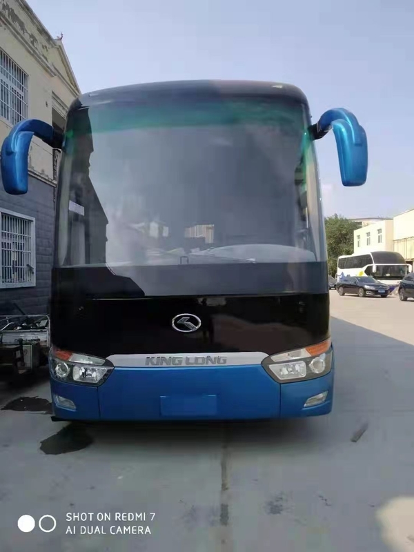 2014 Jaar 55 Zetels Gebruikte Kinglong-het Veredelingsmiddeldieselmotor van Bus With Air van de Busxmq6129 Gebruikte Bus