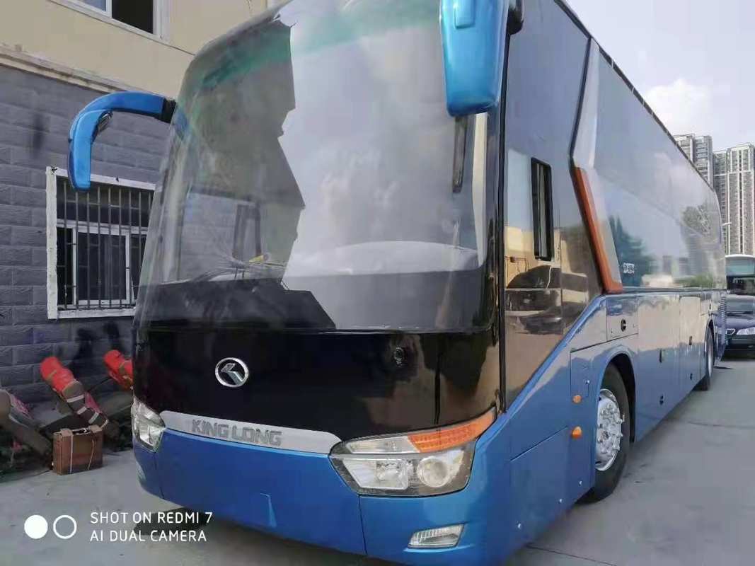 2014 Jaar 55 Zetels Gebruikte Kinglong-het Veredelingsmiddeldieselmotor van Bus With Air van de Busxmq6129 Gebruikte Bus