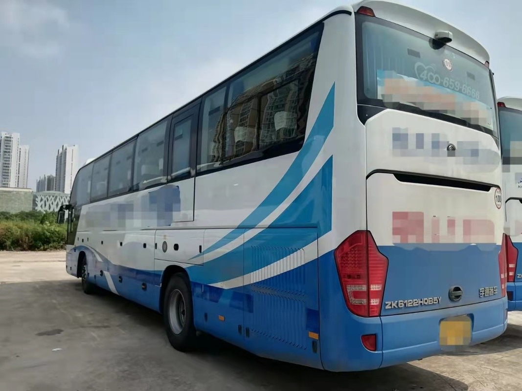 Gebruikte Yutong-Elektrische de Schoolbus 50 Seats Bus DE Transport Public van de Busbus ZK6122